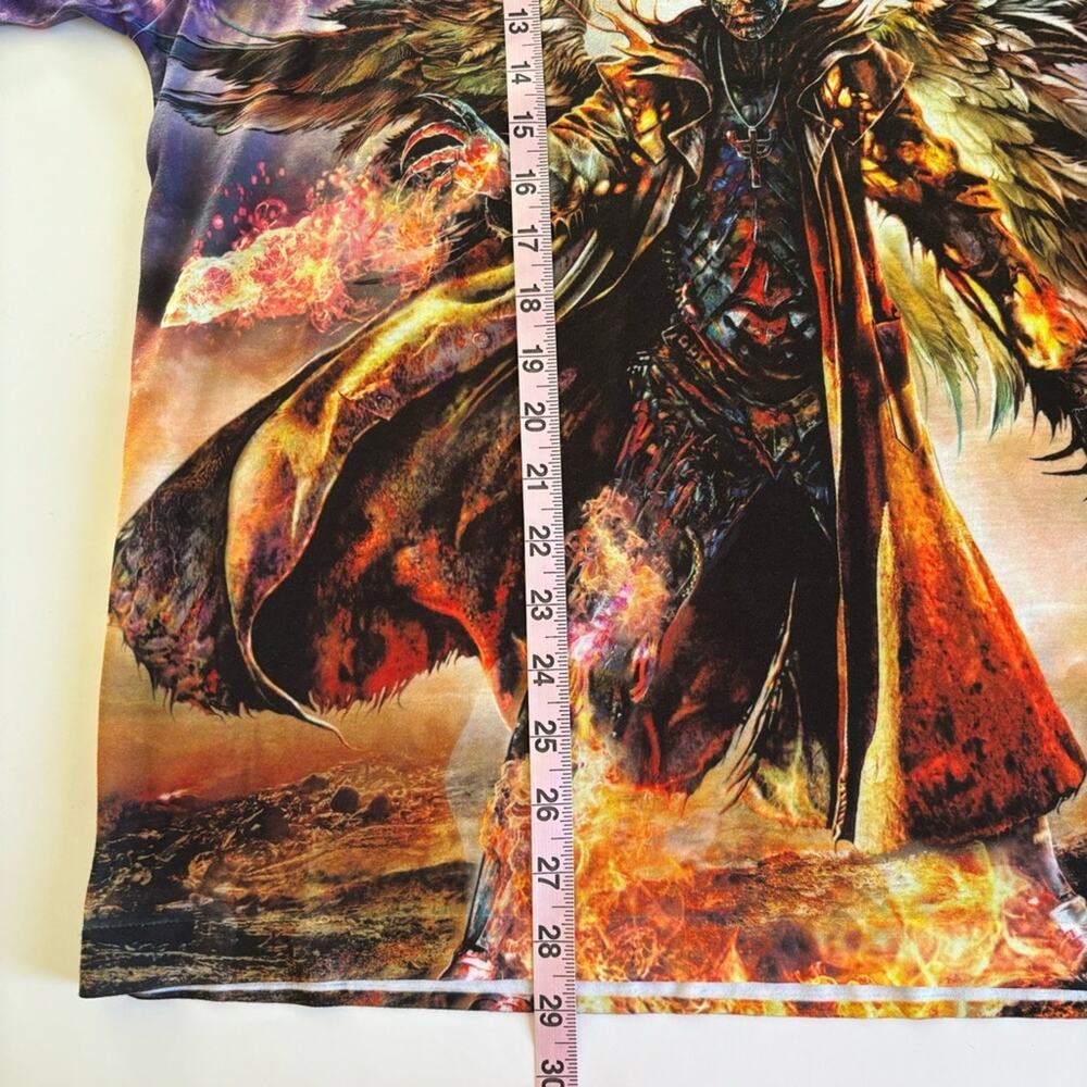 Sublivie Judas Priest 'The Redeemer of Souls' Lyrics Heavy Metal Band Tee Shirt - Picture 6 of 7